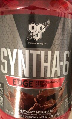 Chocolate Milkshake Flavored Syntha-6 Edge Performance Series Protein Powder Drink Mix, Chocolate Milkshake