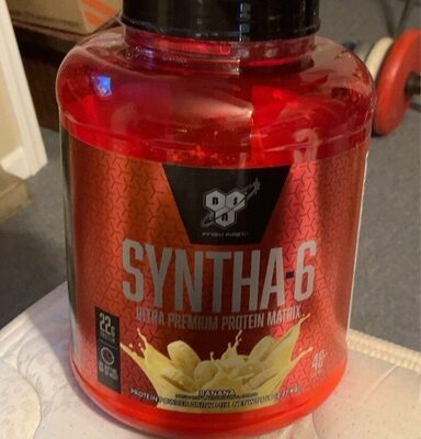 Banana Flavored Syntha-6 Ultra Premium Protein Matrix Protein Powder Drink Mix, Banana