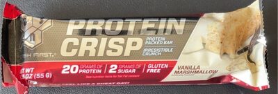 Vanilla Marshmallow Protein Crisp Packed Bar, Vanilla Marshmallow