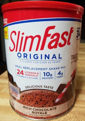 Original Rich Chocolate Royale Meal Replacement Shake Mix, Rich Chocolate Royale