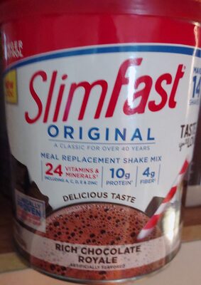 Original Meal Replacement Shake Mix, Rich Chocolate Royale, Rich Chocolate Royale