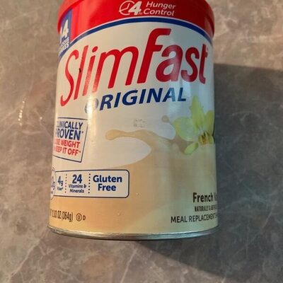 Original Meal Replacement Shake Mix, French Vanilla, French Vanilla