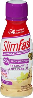 Vanilla Cream Flavored Advanced Nutrition Meal Replacement Shake, Vanilla Cream