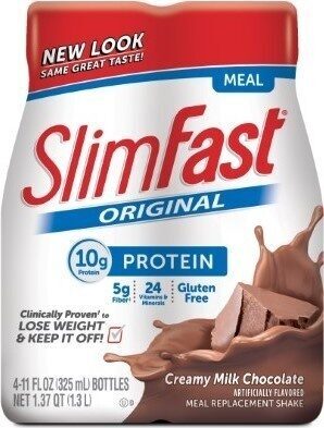 Original Meal Replacement Shakes, Creamy Milk Chocolate, Creamy Milk Chocolate