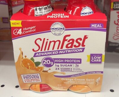Advanced Nutrition Meal Replacement Shake, Orange Cream Swirl, Orange Cream Swirl