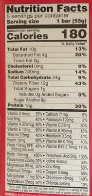 Peanut Butter Crunch Flavored Meal Replacement Bars, Peanut Butter Crunch