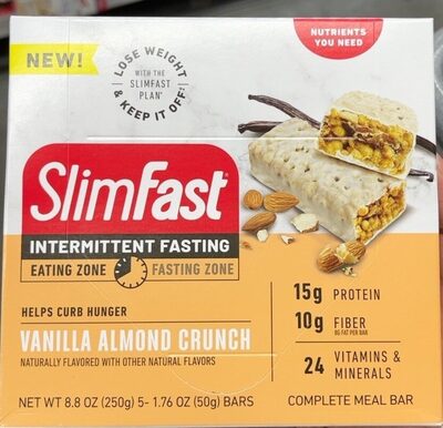 Vanilla Almond Crunch Complete Meal Bas, Vanilla Almond Crunch