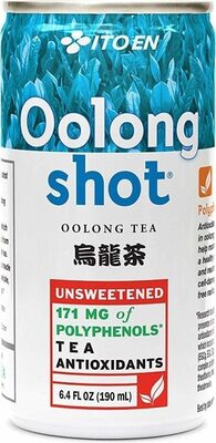 Unsweetened Oolong Tea Oolong Shot, Unsweetened Oolong