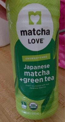 Unsweetened Japanese Matcha + Green Organic Tea, Unsweetened Japanese Matcha + Green