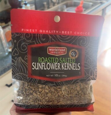 World Food Products, Roasted Salted Sunflower Seeds