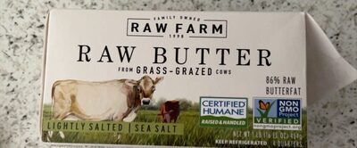 Lightly Salted Sea Salt Raw Butter, Lightly Salted Sea Salt