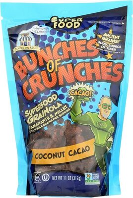 Dark Chocolate Coconut Superfood Grainola, Dark Chocolate Coconut