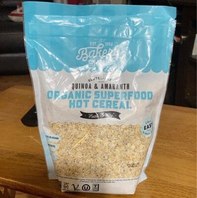 Quinoa & Amaranth Gluten-Free Organic Superfood Hot Cereal, Quinoa & Amaranth