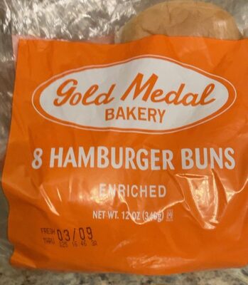 Enriched Hamburger Buns