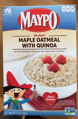 Maple Oatmeal With Quinoa, Maple Oatmeal