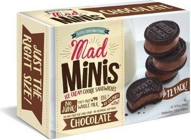Chocolate Ice Cream Cookie Sandwiches, Chocolate