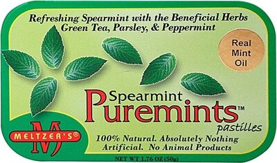 Real Mint Oil Spearmint Puremints, Real Mint Oil