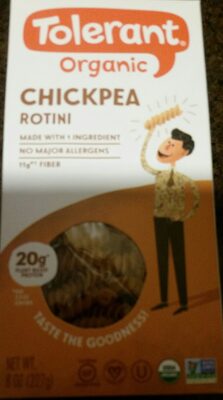 Organic Chickpea Pasta, Rotini