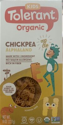 Organic Chickpea Pasta, Alphaland