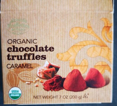 Truffettes De France, Organic Chocolate Truffles, Caramel, Caramel
