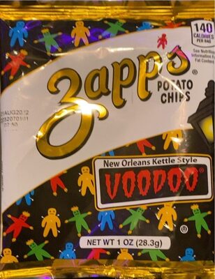 New Orleans Kettle Style Voodoo Potato Chips, Voodoo