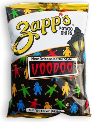 New Orleans Kettle Style Voodoo Potato Chips, Voodoo