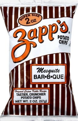 New Orleans Kettle Style Mesquite Bar-B-Que Potato Chips, Mesquite Bar-B-Que