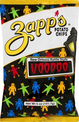 New Orleans Kettle Style Voodoo Potato Chips, Voodoo
