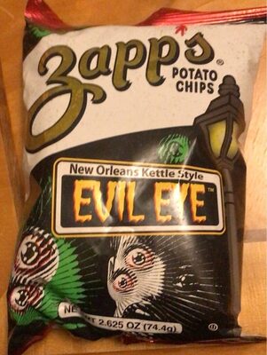 New Orleans Kettle Style Evil Eye Potato Chips, Evil Eye