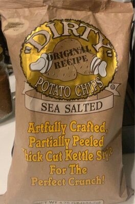 Sea Salted Potato Chips, Sea Salted