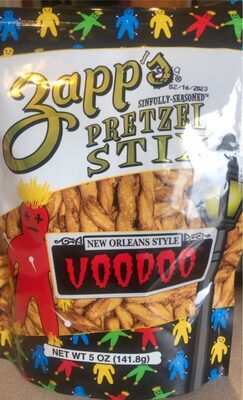 New Orleans Style Voodoo Pretzel Stix, Voodoo