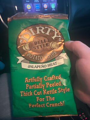 Jalapeno Heat Potato Chips, Jalapeno Heat