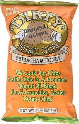 Dirty, Potato Chips, Sriracha & Honey, Sriracha & Honey