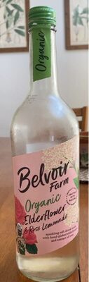 Organic Elderflower & Rose Lemonade Sparkling Soft Drink, Elderflower; Rose Lemonade