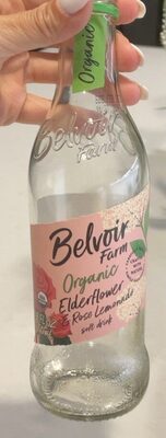 Organic Elderflower & Rose Lemonade Soft Drink, Lemonade