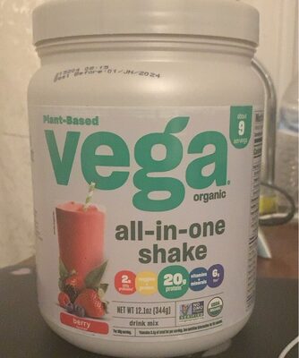 Berry Flavored All-In-One Shake Drink, Berry