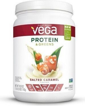 Salted Caramel Flavored Protein & Greens Drink Mix, Salted Caramel