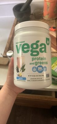 Vanilla Flavored Protein & Greens Drink Mix, Vanilla