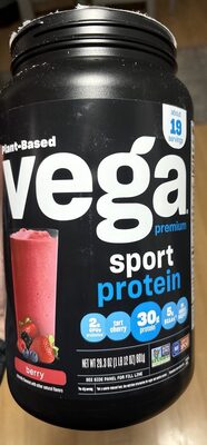 Berry Flavor Performance Protein Drink Mix, Berry