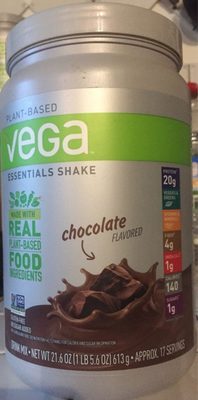 Chocolate Flavored Essentials Shake Drink Mix, Chocolate