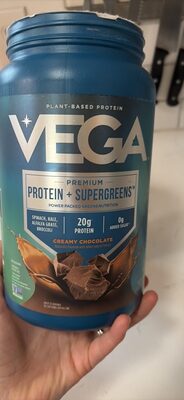 Chocolate Flavored Protein & Greens Drink Mix, Chocolate