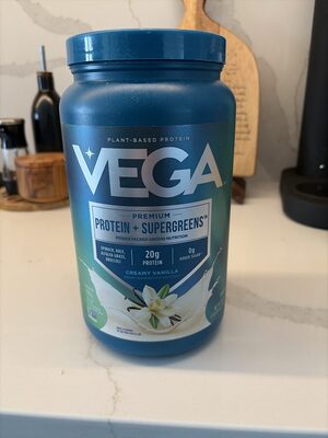 Vanilla Flavored Protein & Greens Drink Mix, Vanilla