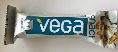 Vega, Snack Bar, Coconut Cashew, Coconut Cashew