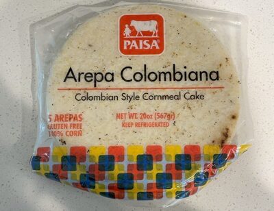 Yellow Arepas Colombian Style Cornmeal Cake, Yellow Arepas Colombian Style Cornmeal