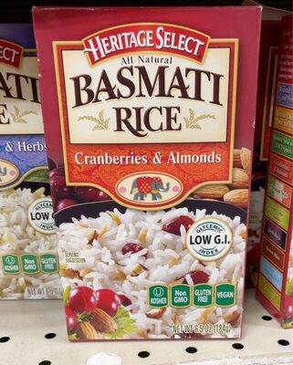 Cranberries & Almonds Basmati Rice