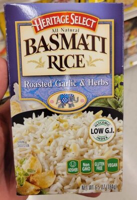Roasted Garlic & Herbs Basmati Rice