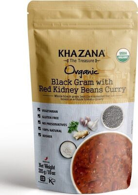 Medium Black Gram With Red Kidney Beans Curry, Medium