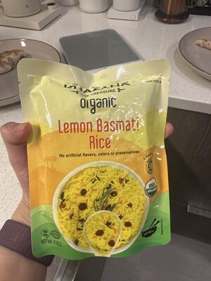 Lemon Basmati Organic Rice, Lemon