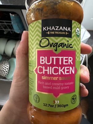 Butter Chicken Tomato Based Mild Gravy Simmer Sauce, Butter Chicken