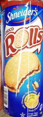 Chocolate Flavour Filling Choco Rolls, Chocolate
